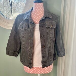 NWOT J. Jill Denim Jacket Size Small